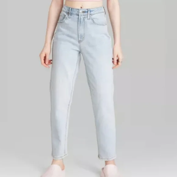 Wild Fable Super High Rise Tapered Jean - Picture 1 of 16